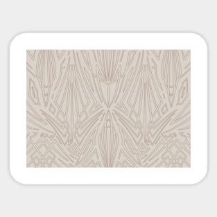 Pinstripe Pattern Creation 7 Sticker